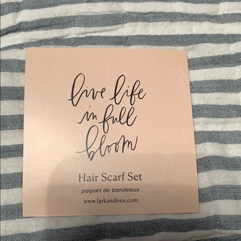 Hair scarf set - Picture 4 of 4
